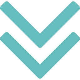 Down Arrow In Aqua Color